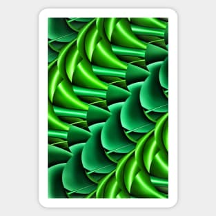 Leaves of Green - Abstract Sticker